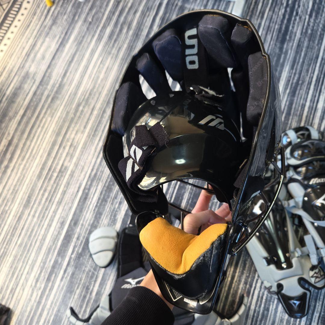 Mizunoサムライ硬式用　キャッチャープロテクターセット
