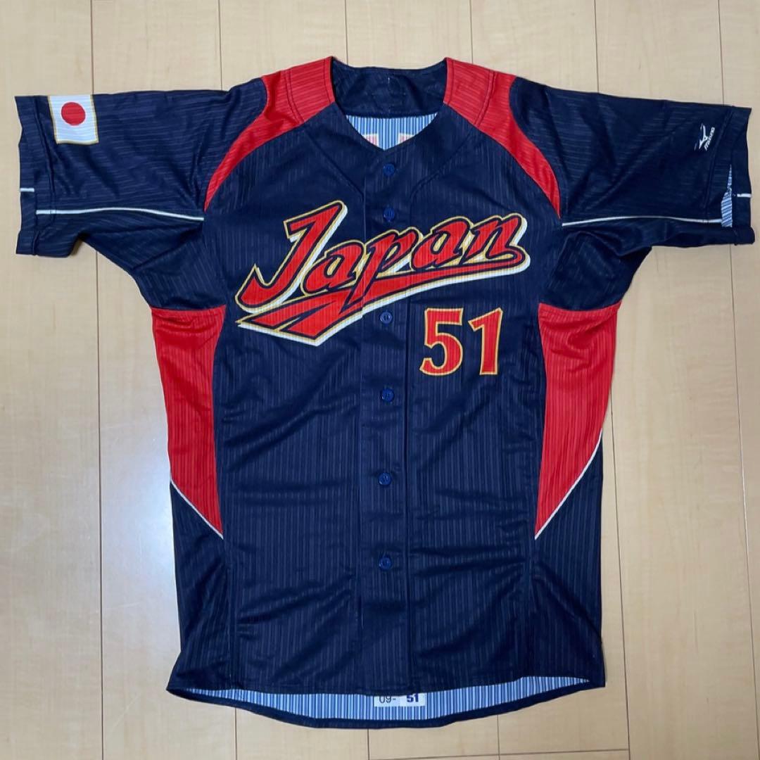 イチロー 日本代表ユニフォーム レプリカL Mizuno