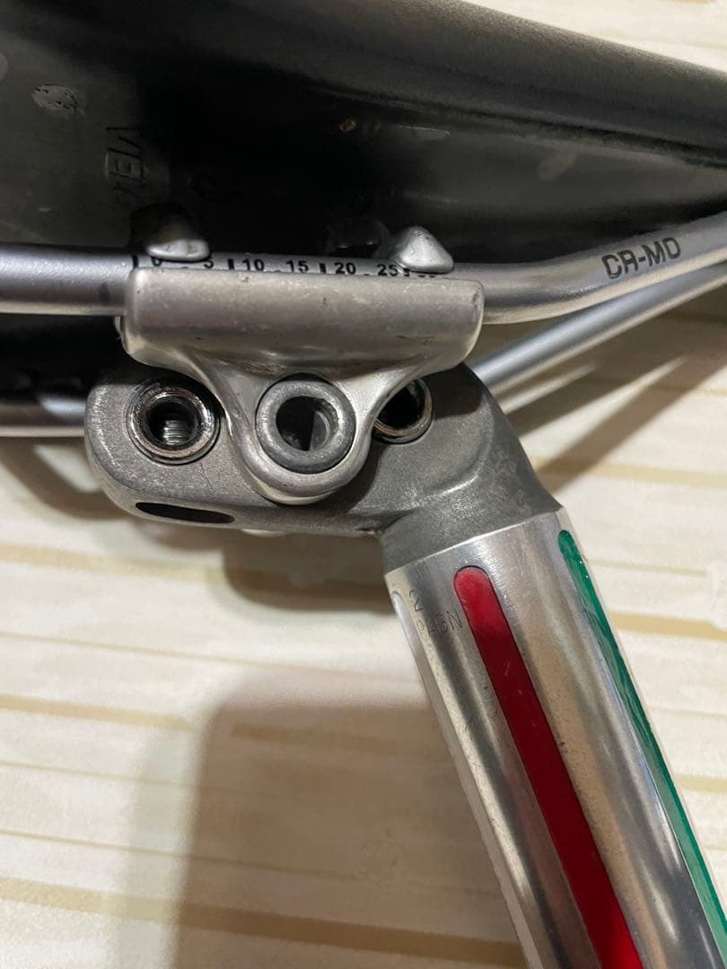 カンパニョーロスーパーレコード27.2ミリコルナゴ刻印シートポスト　シートピラー