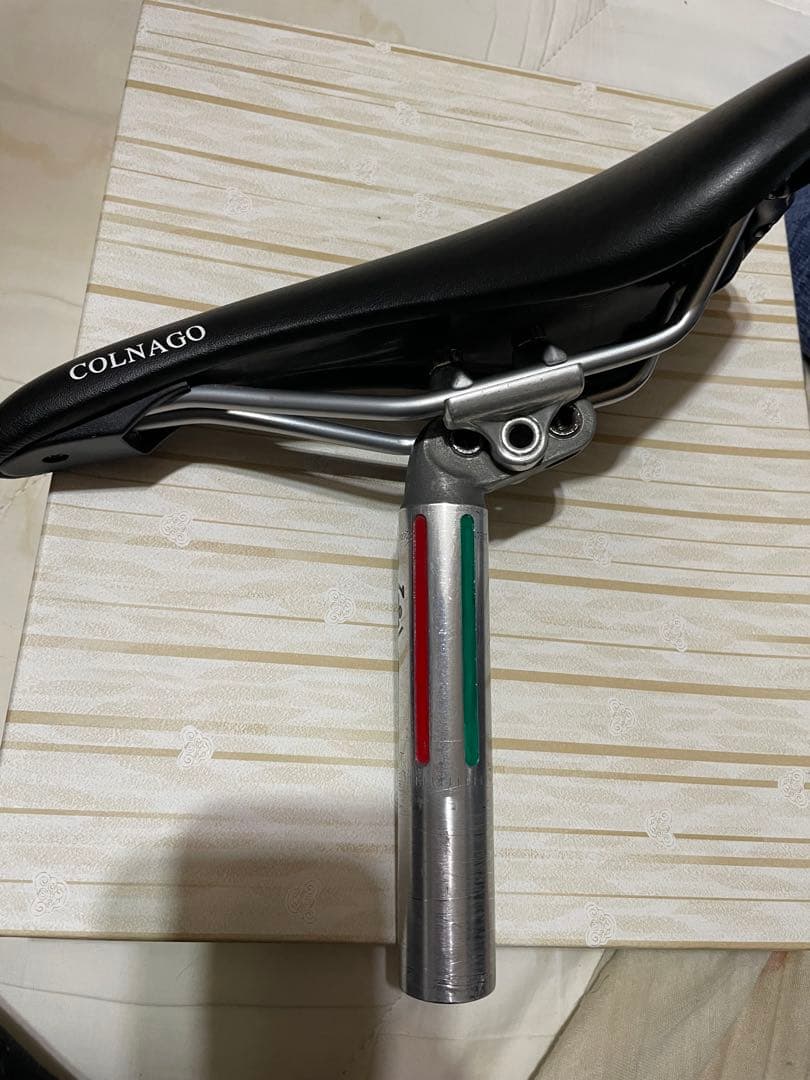 カンパニョーロスーパーレコード27.2ミリコルナゴ刻印シートポスト　シートピラー