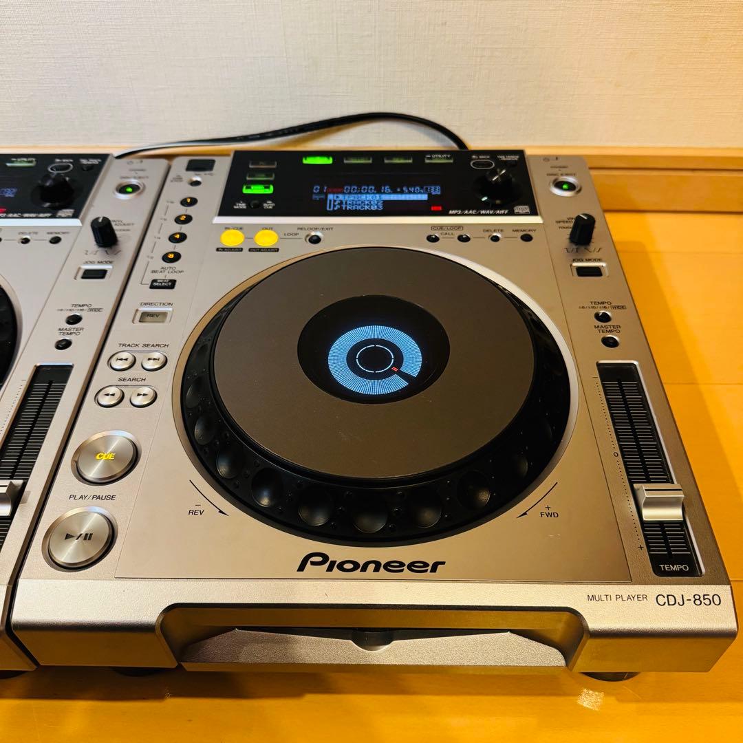 Pioneer CDJ-850 2台セット ⭐︎カバー付き