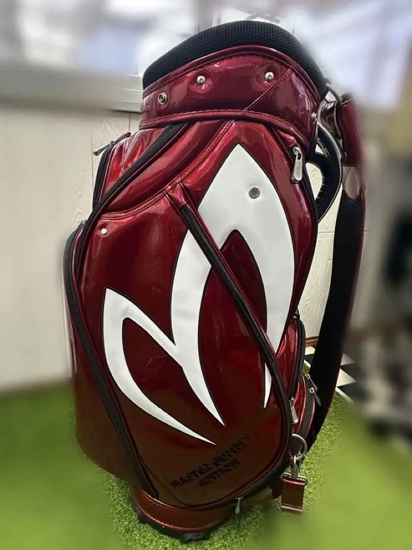 最終値下げ　マスターバニー キャディバッグ ヘッドカバー PRO仕様 エナメル