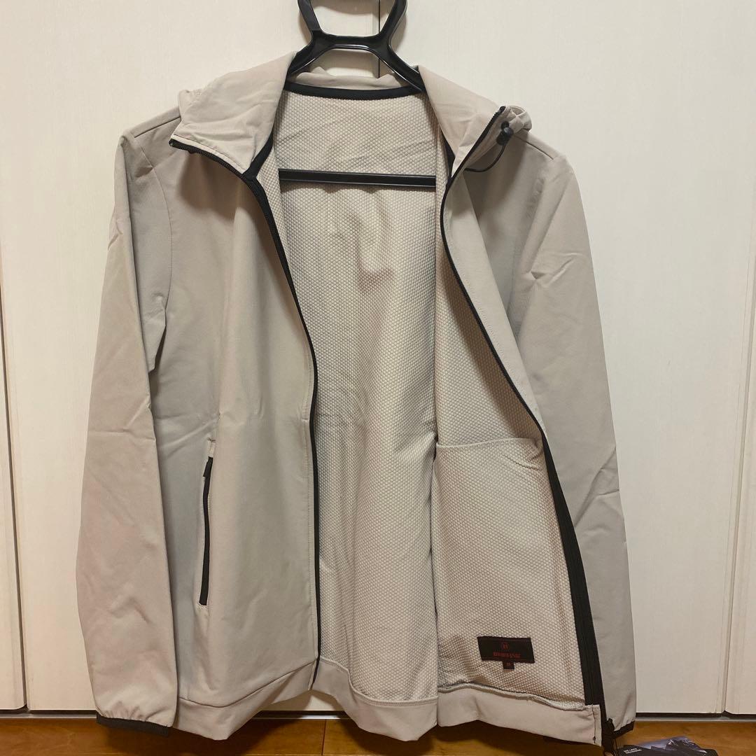 レクサスブリーフィング MS ストームフリースパーカー ベージュ Mサイズ