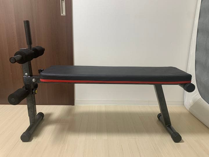 【初心者向け】【解説付き】ダンベル(10kg・可変式)とフラットベンチセット