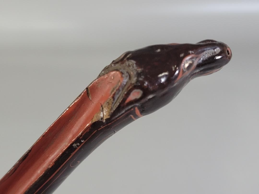 古美術 中国 楚 漆器 二件 数寄者蔵品