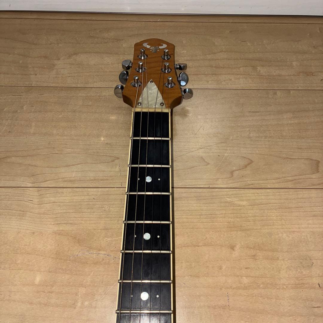 自作　エレキギター　詳細不明　かっこいいですがジャンク　ディマジオピックアップ