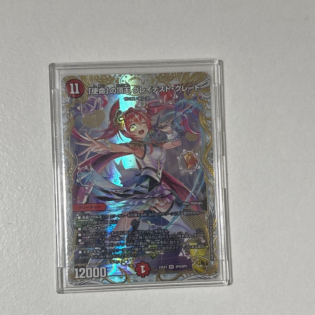 【メルカリ便】【硬質ケース入り】「使命」の頂点グレイテスト・グレート　金トレ