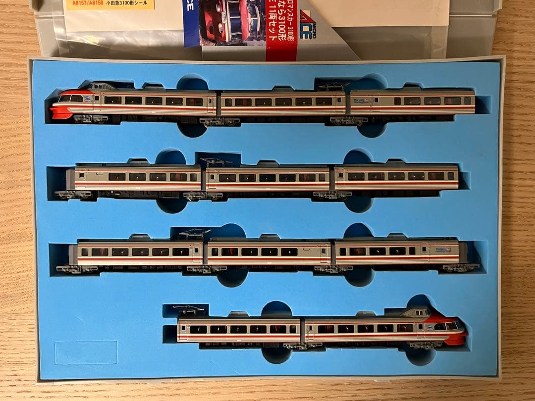 マイクロエース 小田急ロマンスカー さよなら3100形NSE 11両セット