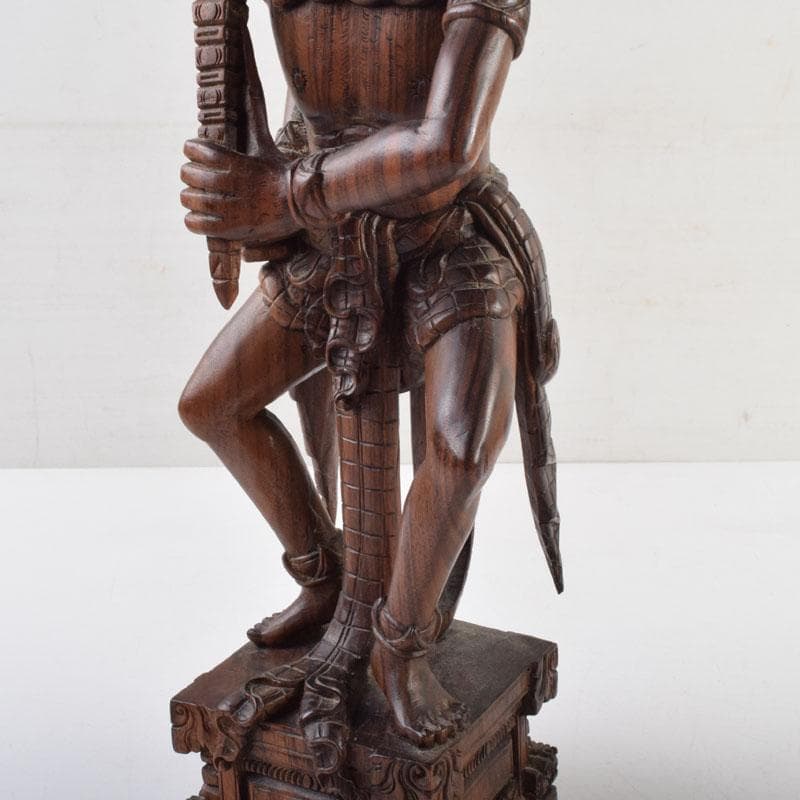 バリ島　インドネシア　木彫　置物　3点まとめて　N　9011A