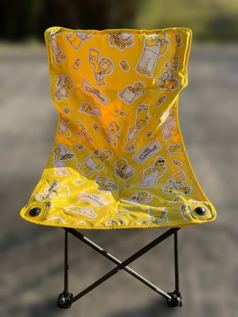 A◆シンプソンズ　折りたたみチェア　ノベルティ　レア　非売品　椅子　アウトドア