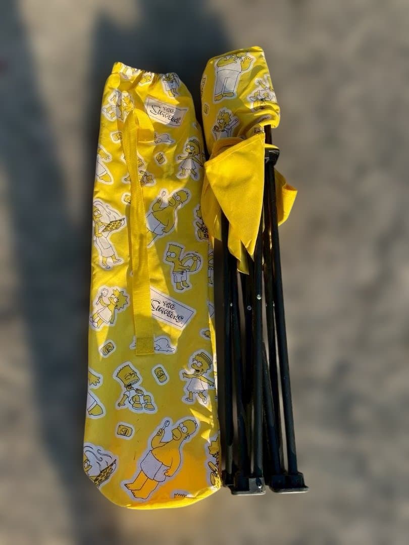 A◆シンプソンズ　折りたたみチェア　ノベルティ　レア　非売品　椅子　アウトドア