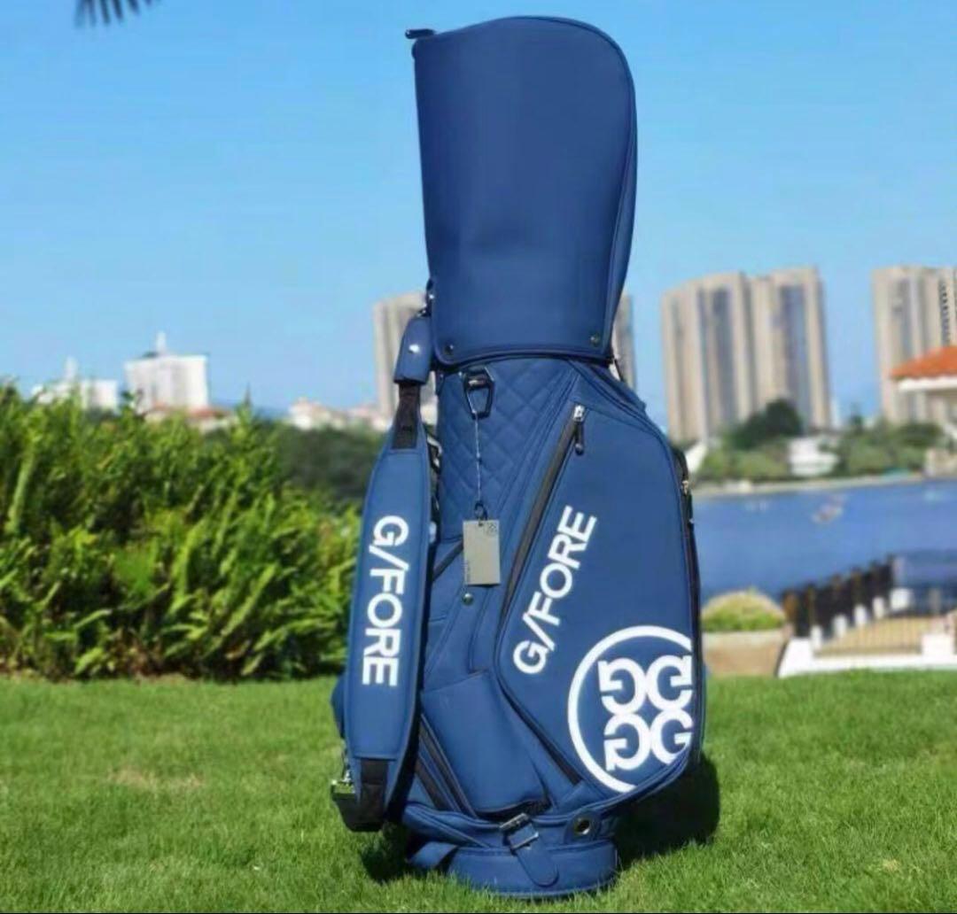 【即発送】 G/FORE ジーフォア ゴルフ キャディバッグ スタンド式 ブルー