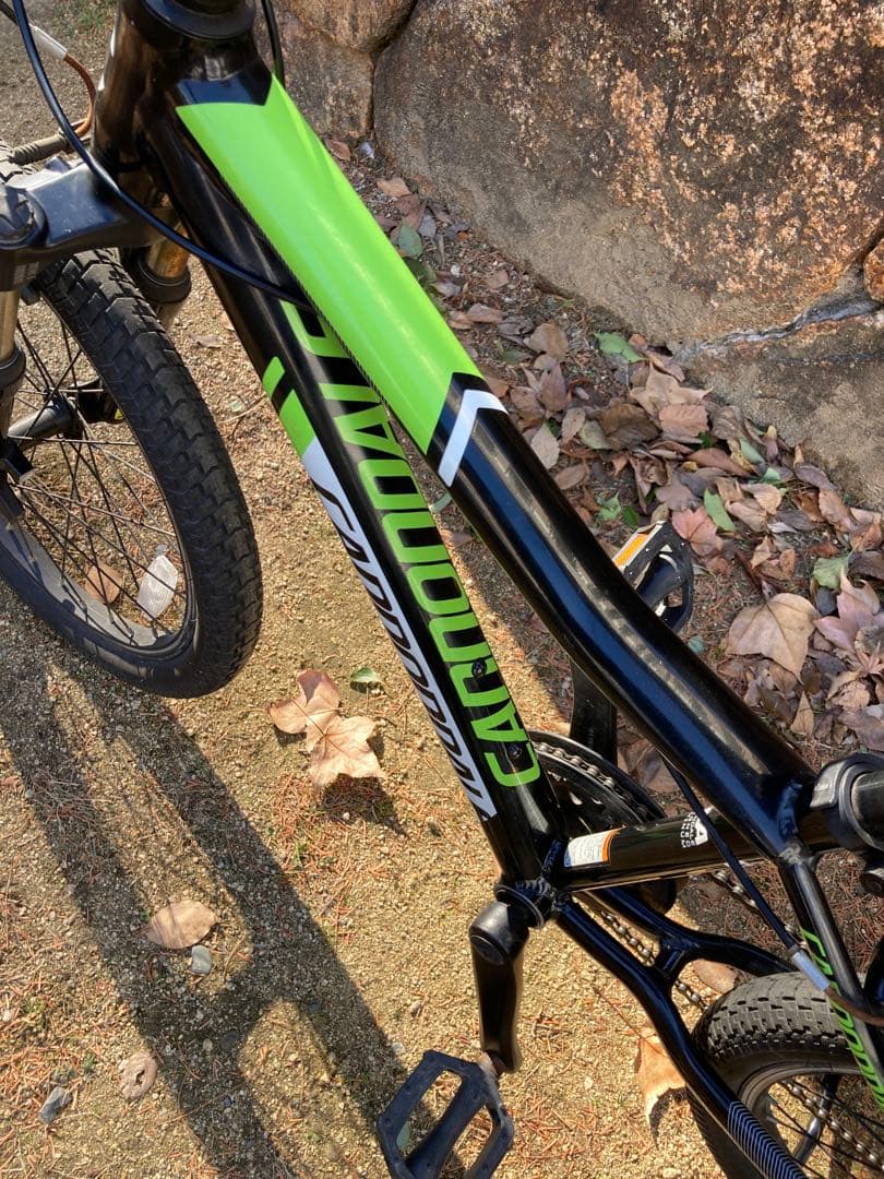 Cannondaleキャノンデール 20インチ キッズバイク ブラック/グリーン