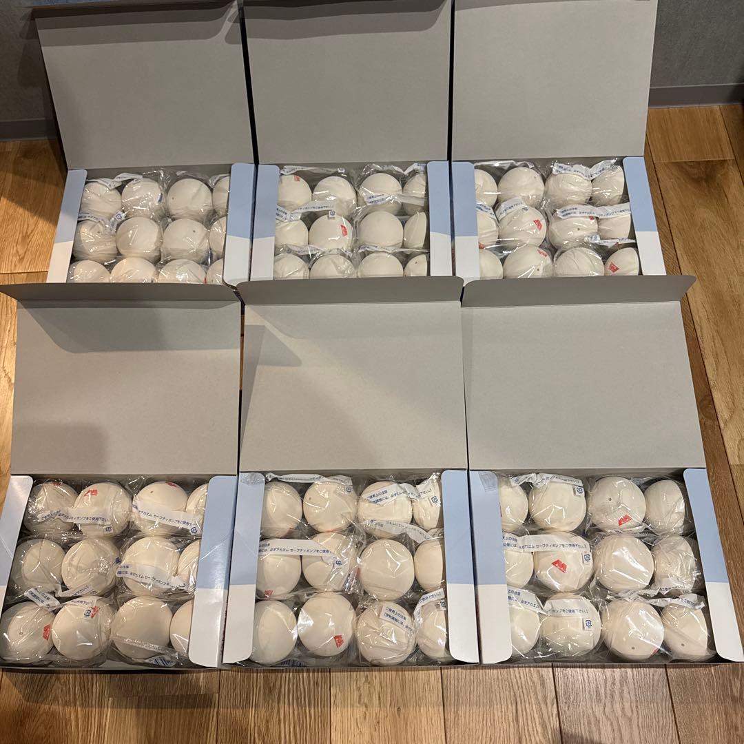 6ダース　公認球　ソフトテニス　アカエム