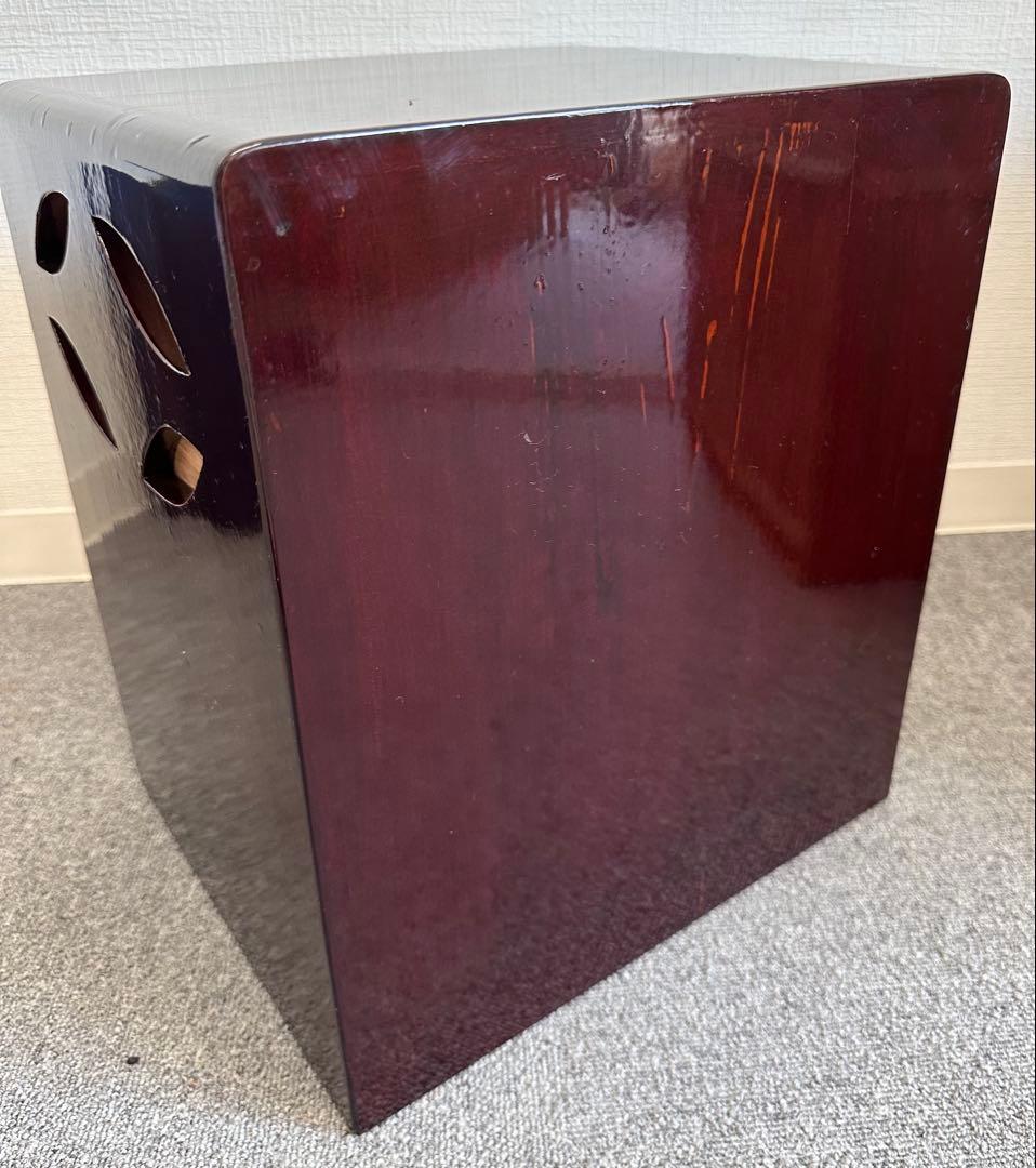 塗師　川瀬表完　八千代棚　茶道具　木製漆器　四方棚