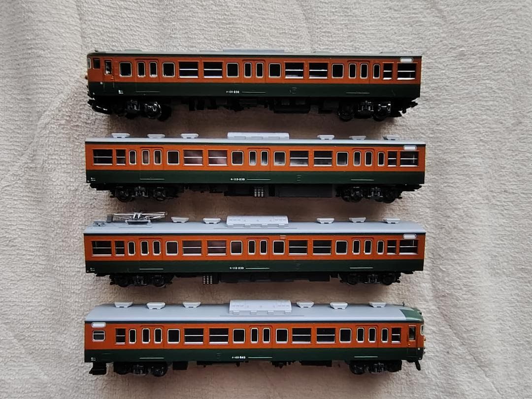 KATO(カトー)10-1588 113系 湘南色4両付属編成セット※ケース違い