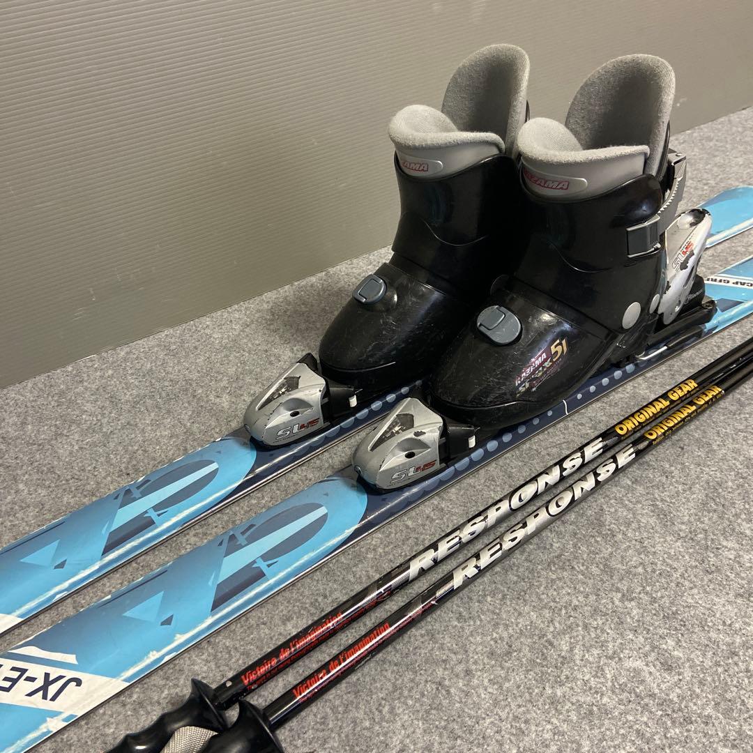 ★メンテナンス済 子供スキーセット身長128~140cm前後のお子様向け