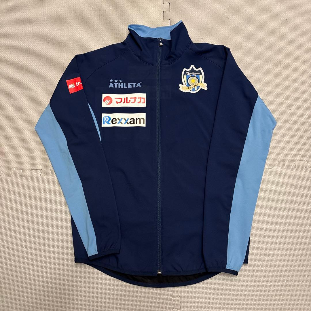 カマタマーレ讃岐　選手使用トレーニングウェア　上下セット