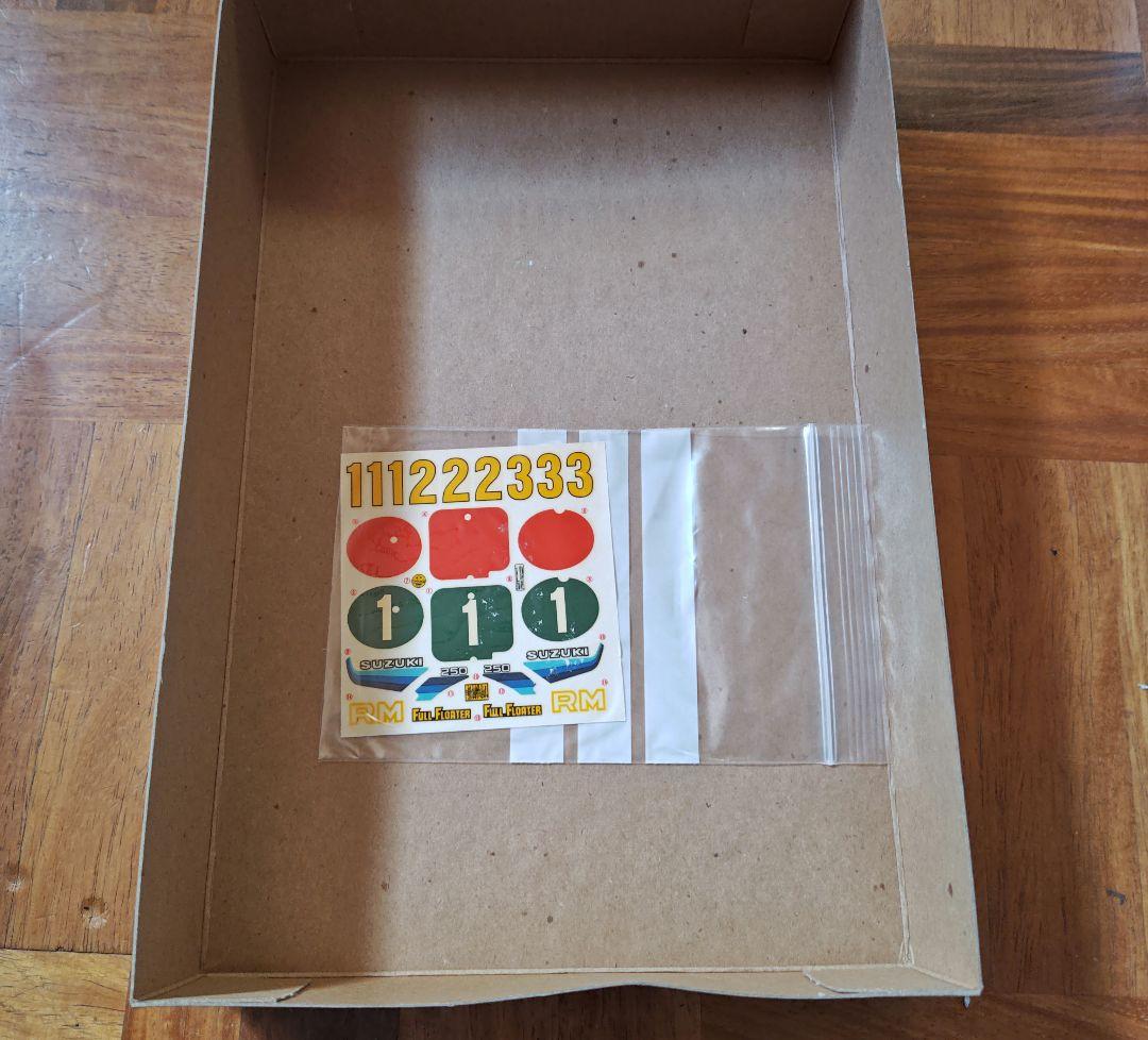 タミヤ　スズキRM250 モトクロッサー