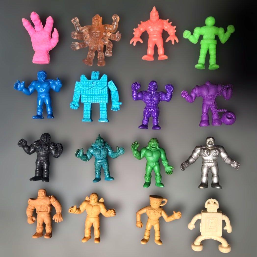 キン肉マン　キン消し　キンケシ　クリア　王位　激レアカラー　蛍光　珍色　消しゴム