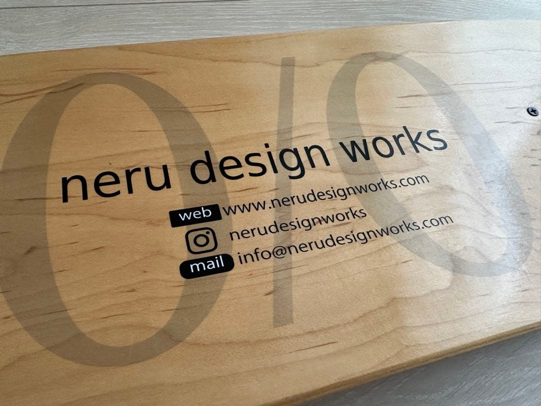 neru design works スケートボードデッキ＋SBS KIT
