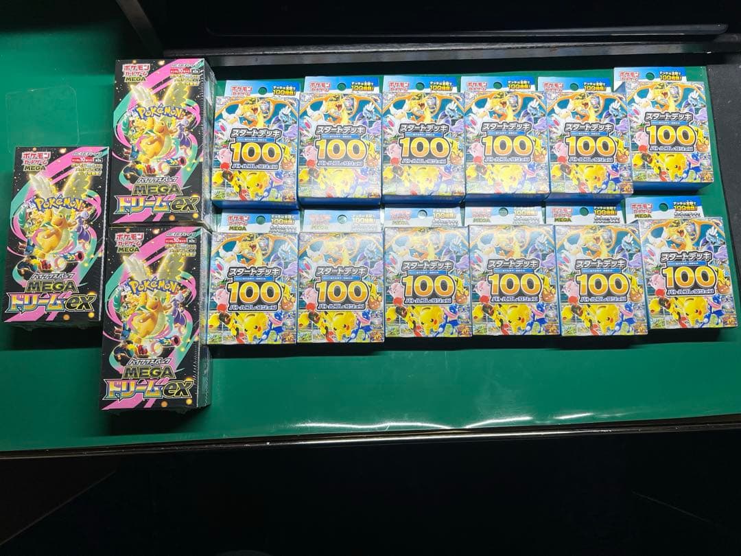 ポケモンカード　スタートデッキ100 12個 未開封　 メガドリームex3box