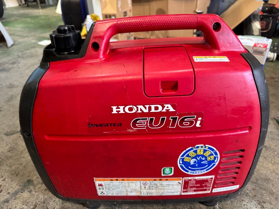 eu16i ホンダ インバーター 発電機 ポータブル 防災 停電 通電確認済み
