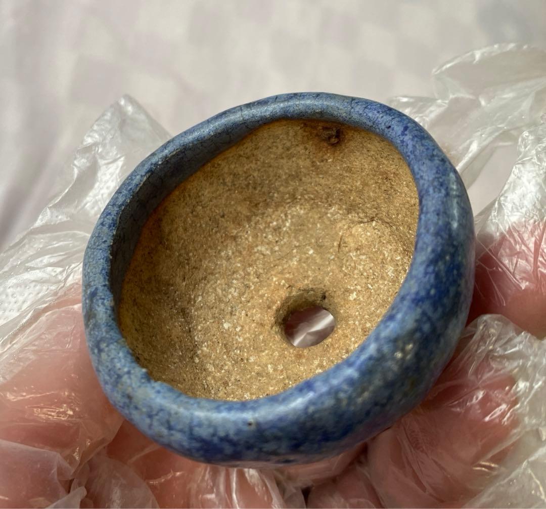 東福寺　小品　盆栽鉢　(1)と(2)の2個セット　　(A3・A4) 豆鉢