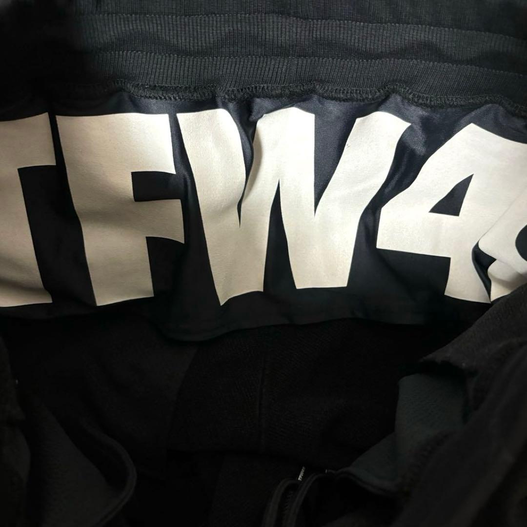 TFW49 ウォームアップパンツ　ゴルフ　ロゴ　ブラック サイズ5 L