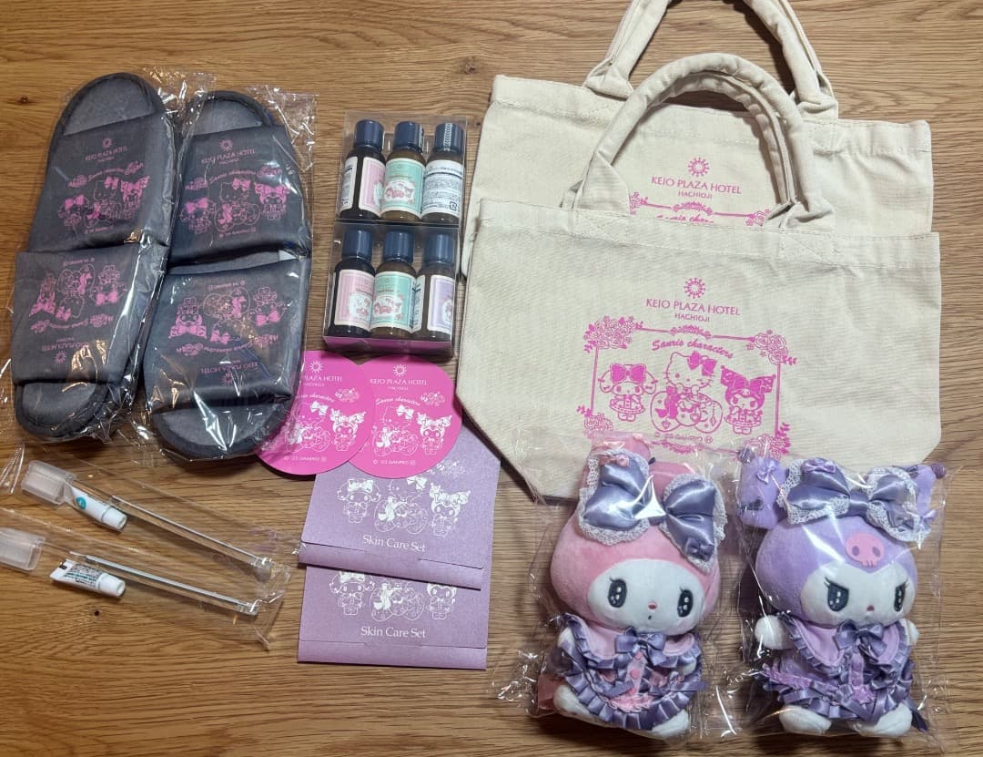 【美品】京王プラザ八王子限定 マイメロクロミルーム グッズ ぬいぐるみ