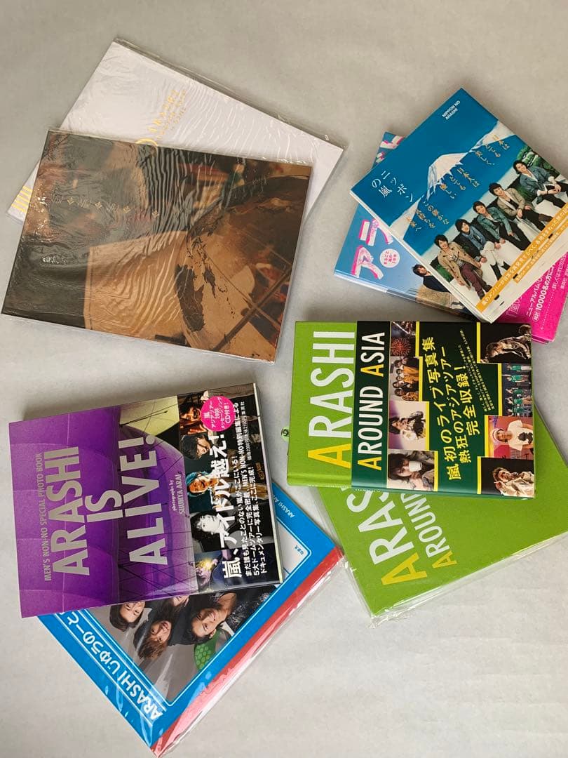 嵐 DVD Blu-ray CDアルバム シングル　　　　　　10周年サイン