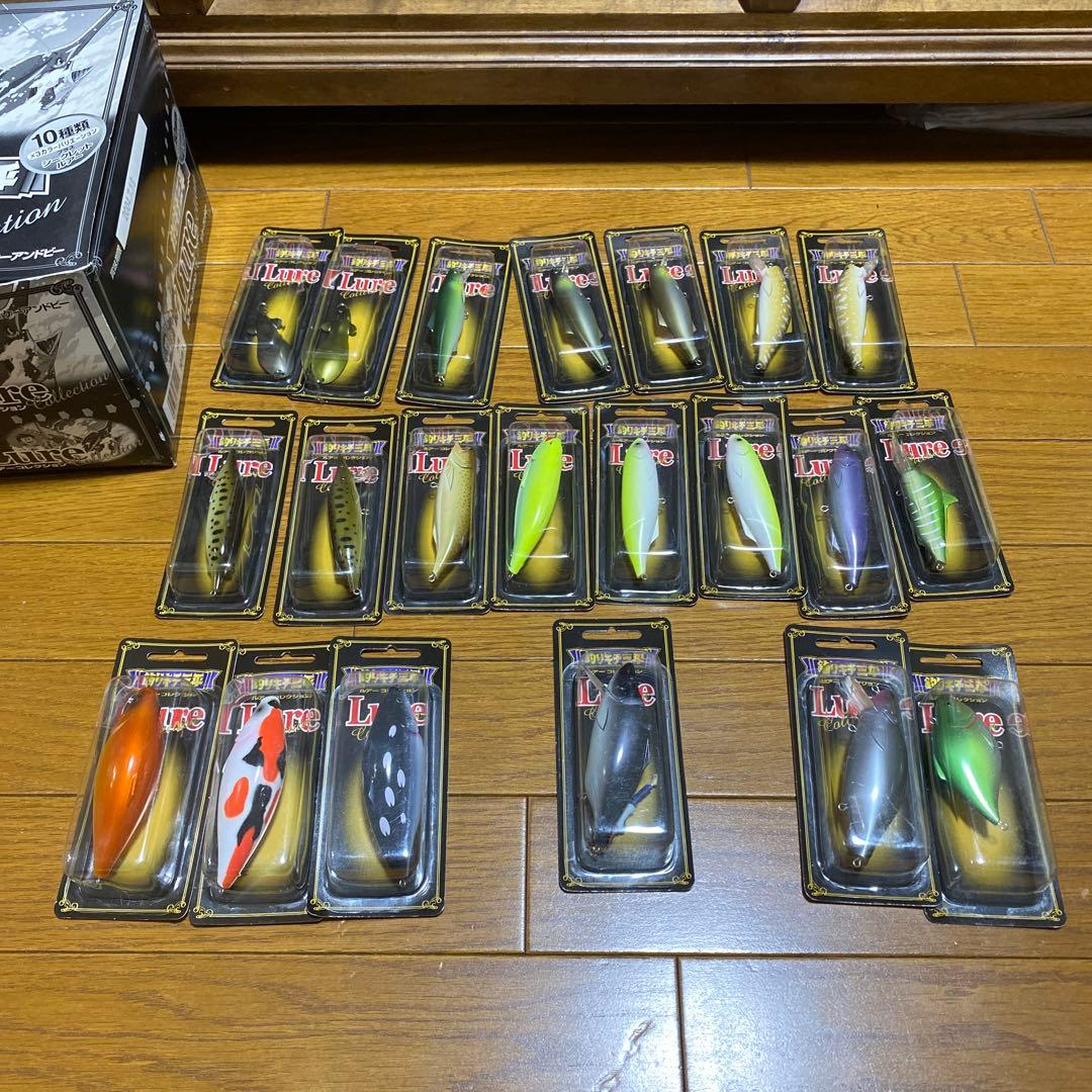 釣りキチ三平ルアーコレクション21個セット シークレット含ディーラーボックス付き