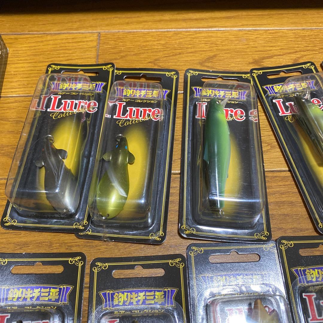 釣りキチ三平ルアーコレクション21個セット シークレット含ディーラーボックス付き