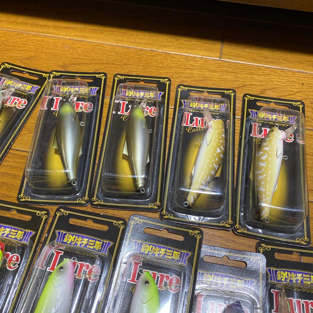 釣りキチ三平ルアーコレクション21個セット シークレット含ディーラーボックス付き