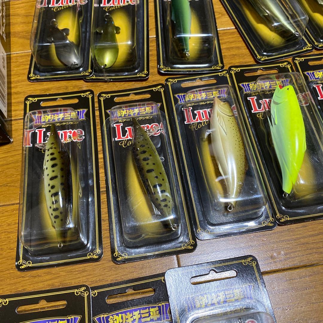 釣りキチ三平ルアーコレクション21個セット シークレット含ディーラーボックス付き