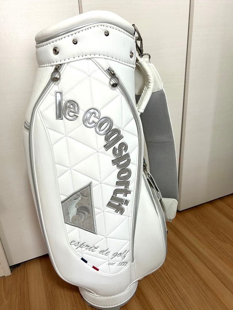 le coq sportif ゴルフバッグ ホワイト