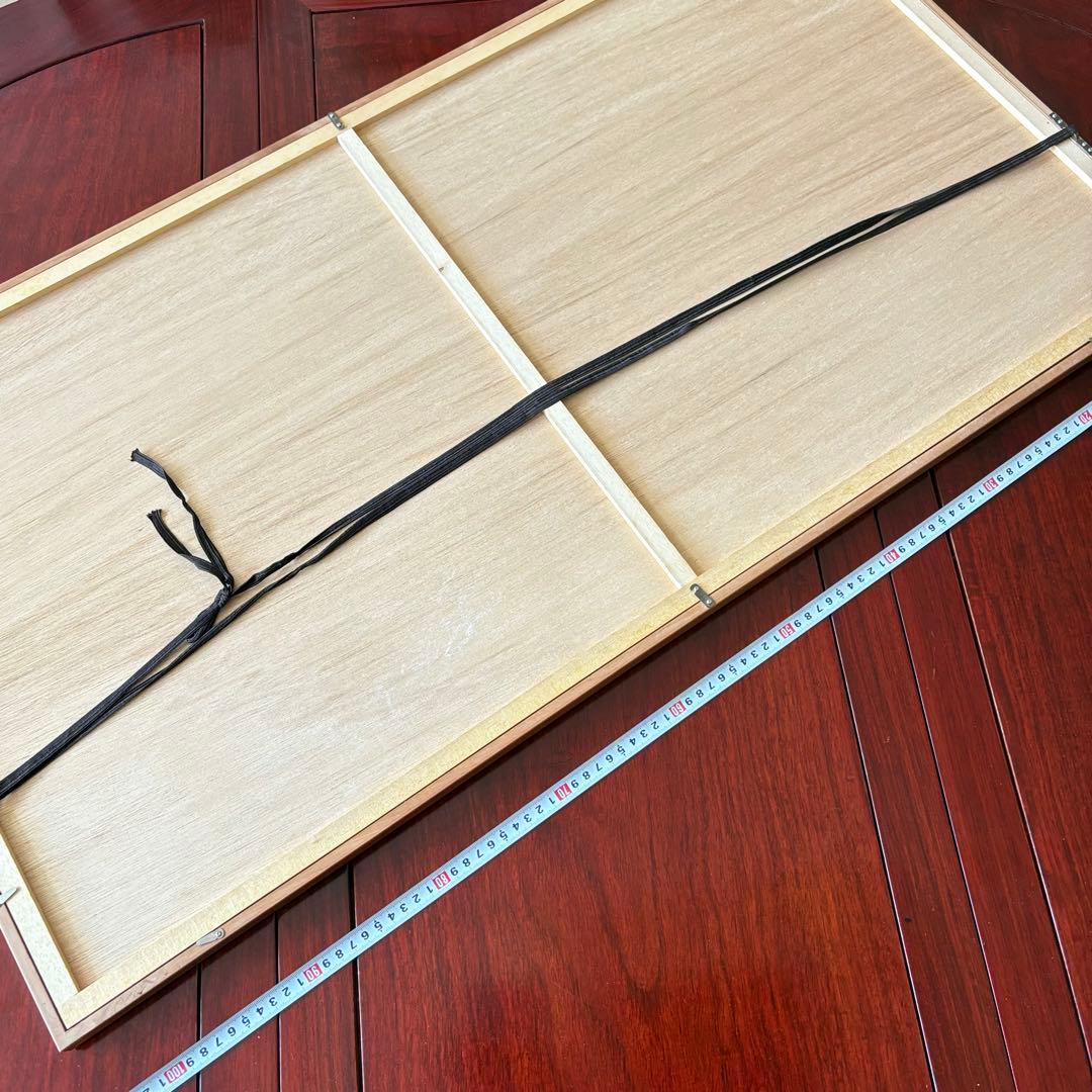 木版画 浮世絵 歌川国貞 江戸八景 木母寺の暮雪 3枚続 額装 大判 錦絵 美人