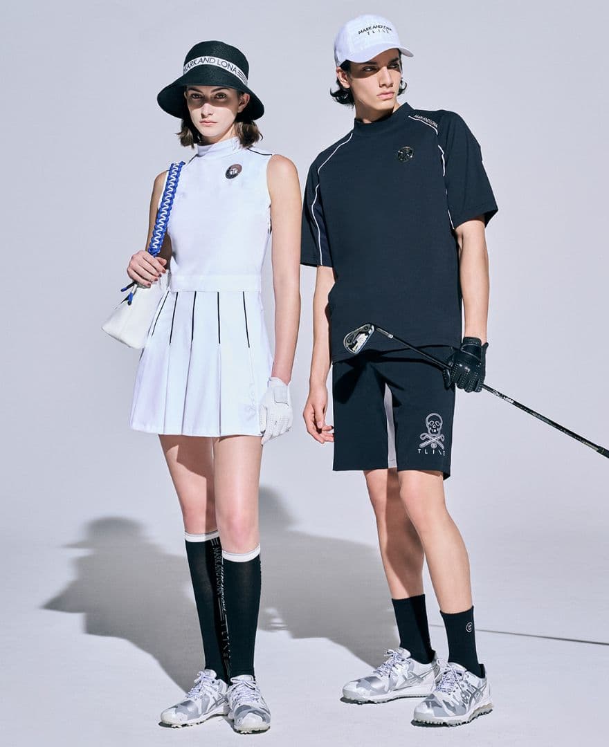 jessie✦新品✦マークアンドロナ✦25年春夏モックネック&パンツセット