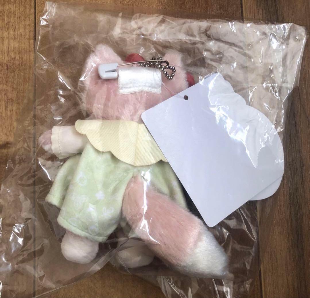 ダッフィー＆フレンズ ハートフェルト・ストロベリーギフトリーナベル ぬいバ