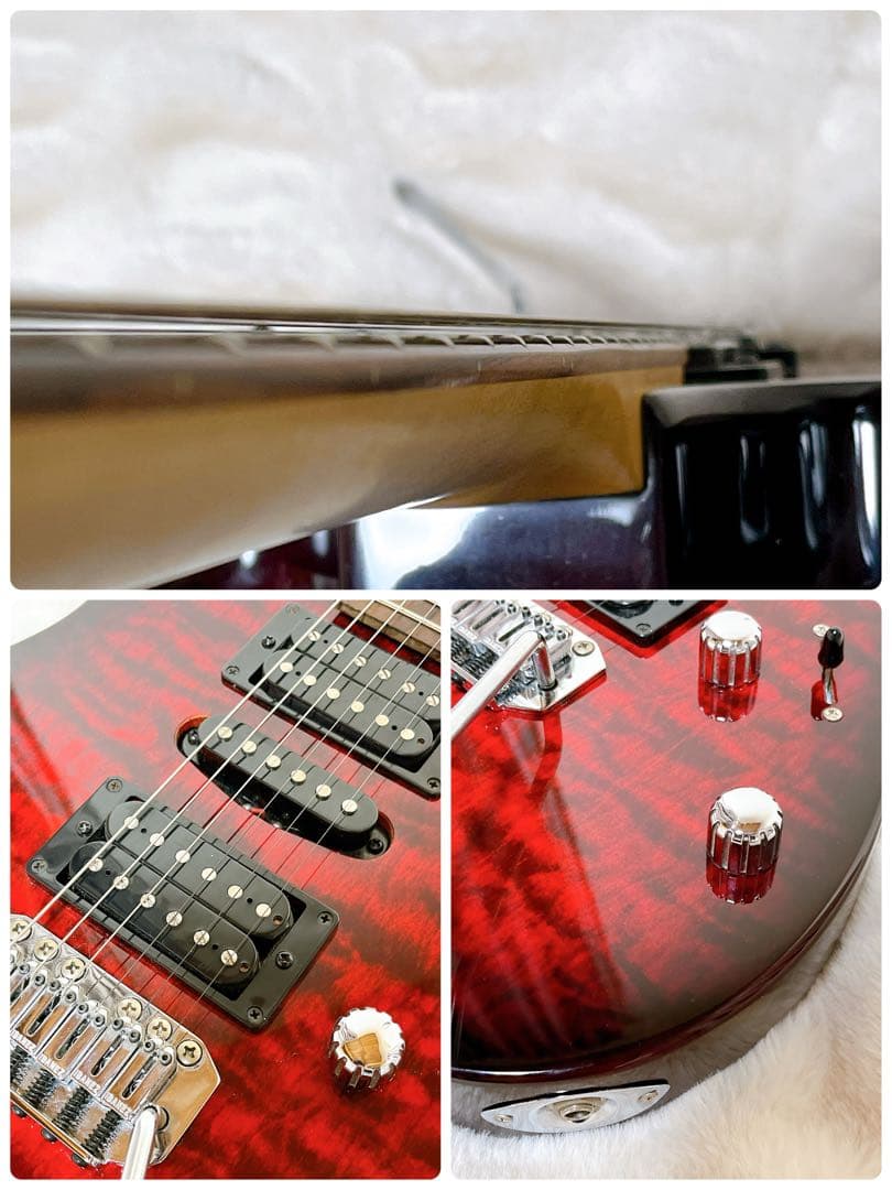 Ibanez アイバニーズ GRX70QA ストラト レッド