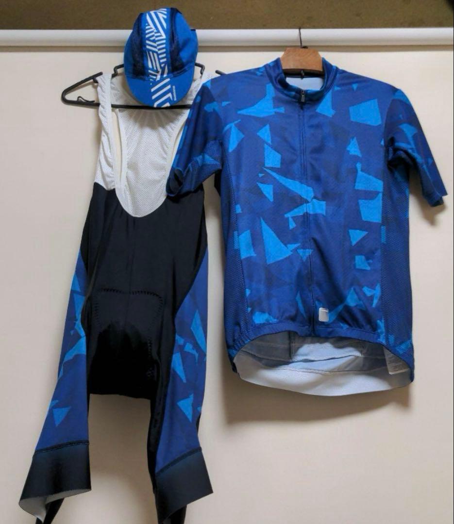シマノ　S-PHYRE サイクルジャージ上下　キャップ付き