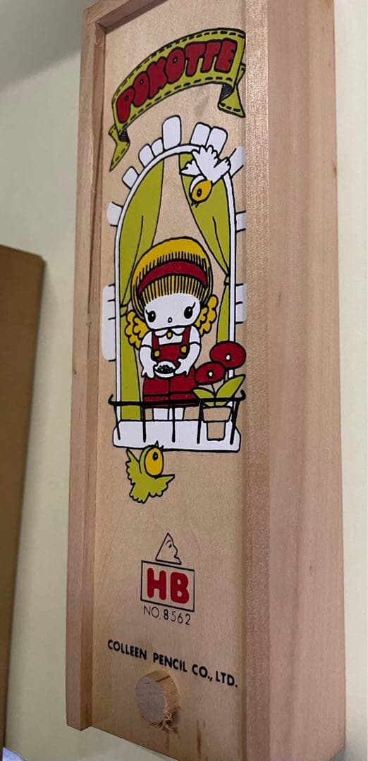 昭和レトロ鉛筆　木箱入り　ビンテージ 鉛筆　HB