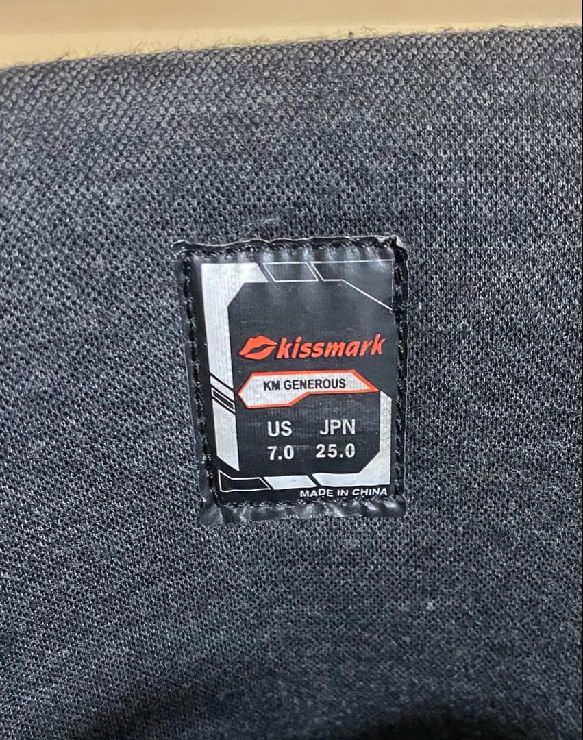 キスマーク　BOAシステム ブラック スノーボードブーツ　25.0cm ②