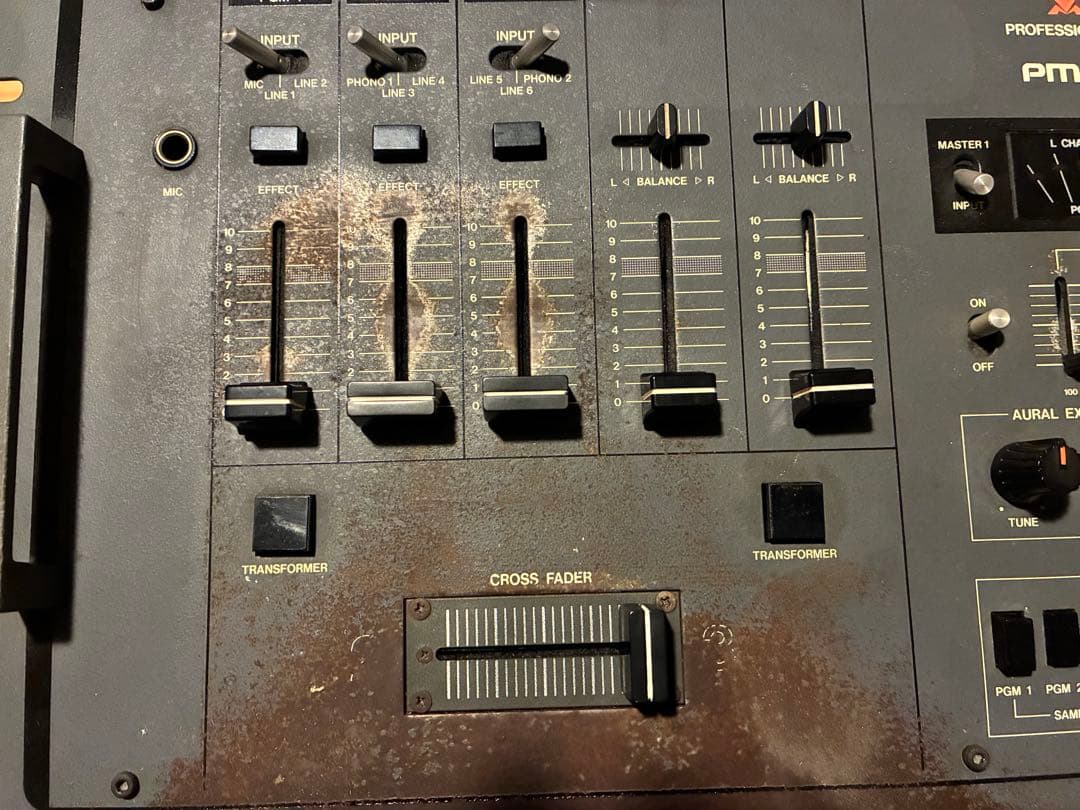 Vestax PMC20SL DJミキサー ヴィンテージ 名機 DJ KRUSH