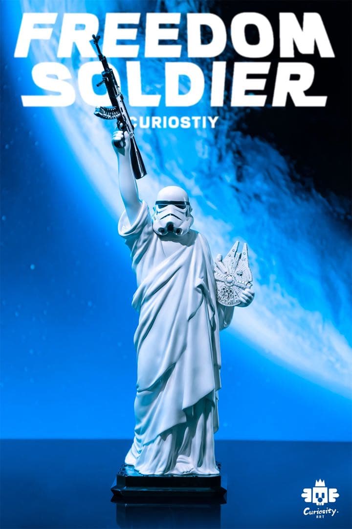 フリードム・ソルジャー　兵士　スタチュー　フィギュア　ポップカルチャー