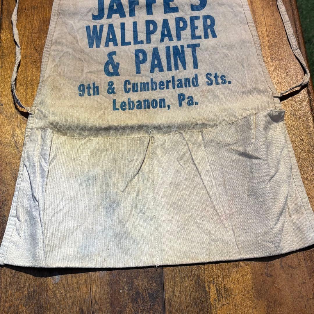 アメリカ ヴィンテージ ワークエプロン Moore paints 当時物