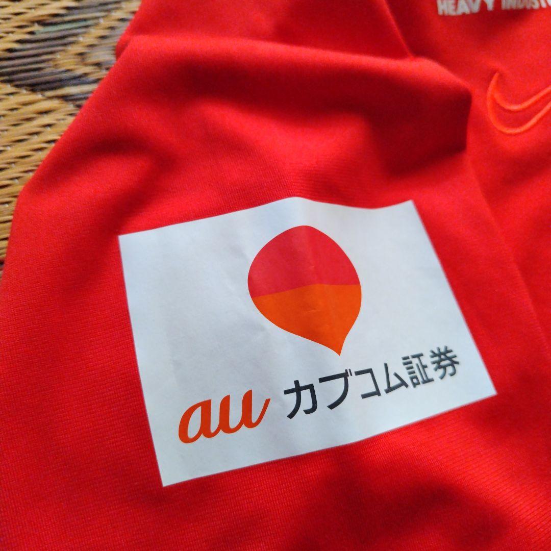 2020浦和レッズ選手支給　ハーフジップジャージ　L