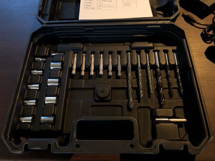 【新品未開封】電動ドライバーセット Ymiko 12V充電式コードレス DIY