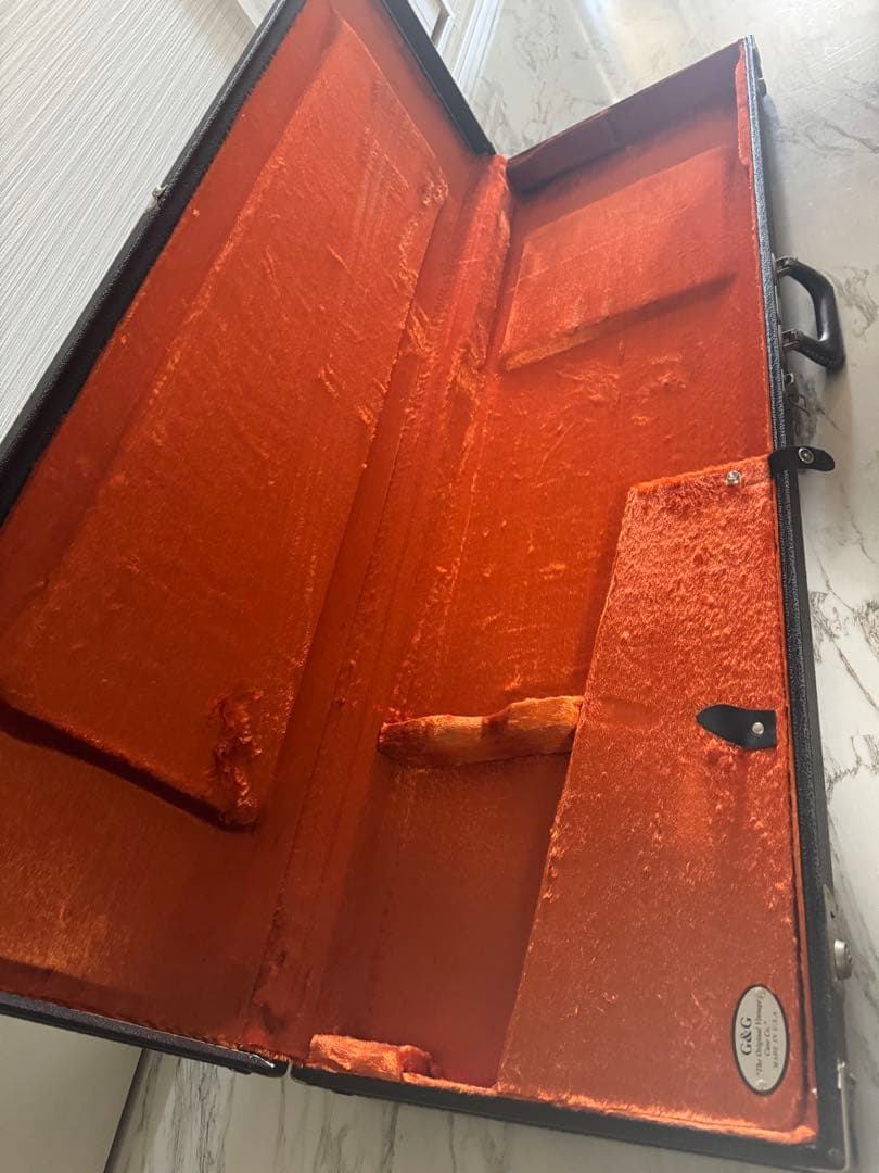 FENDER G&G ハードケース ジャズベース用 ブラックトーレックス