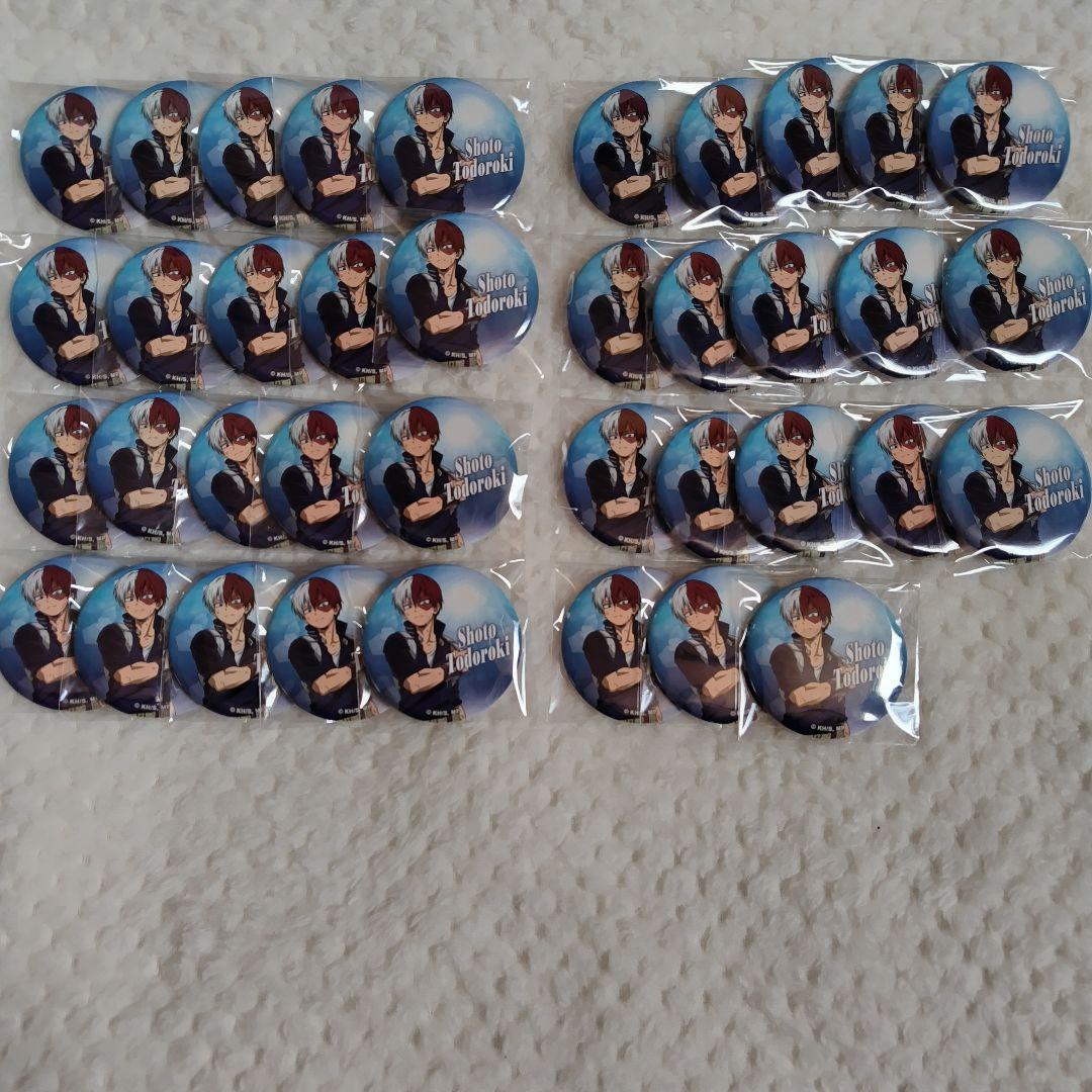 僕のヒーローアカデミア ヒロアカ 轟焦凍 ヒーロープラザ 缶バッジ 38点